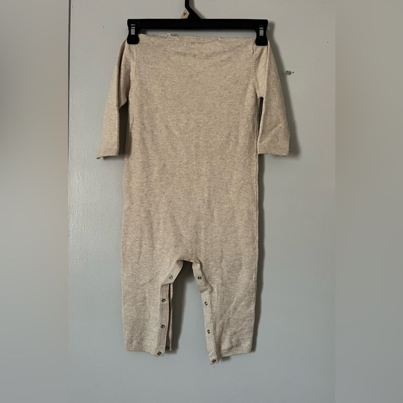 Cozy Gray Bear Kids Footie - Picture 3 of 4